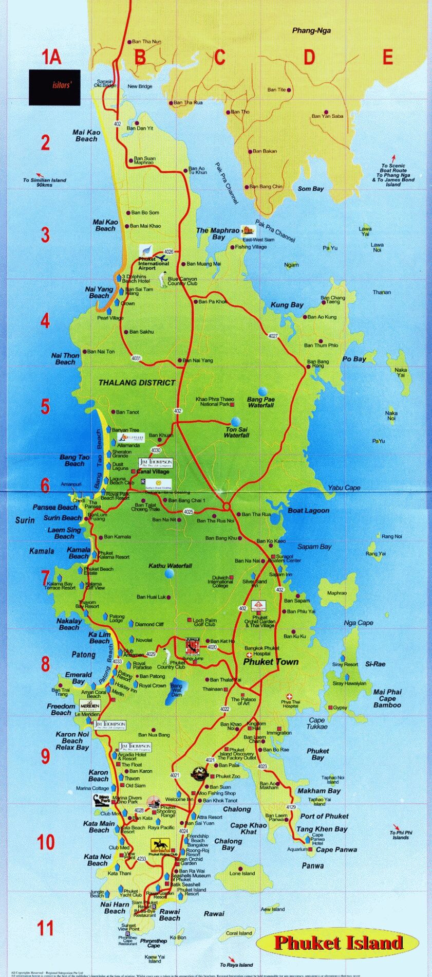 таиланд пхукет карта